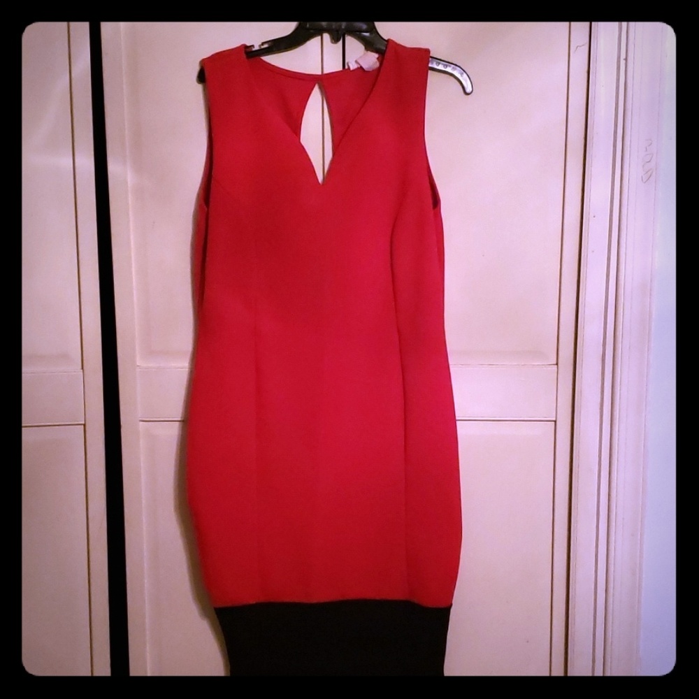 Red dress